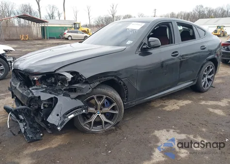 2024 BMW X6 xDrive40I from USA, damaged, VIN 5UX33EX01R9W10374
